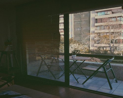 A relaxed evening reading a book at home in Chile